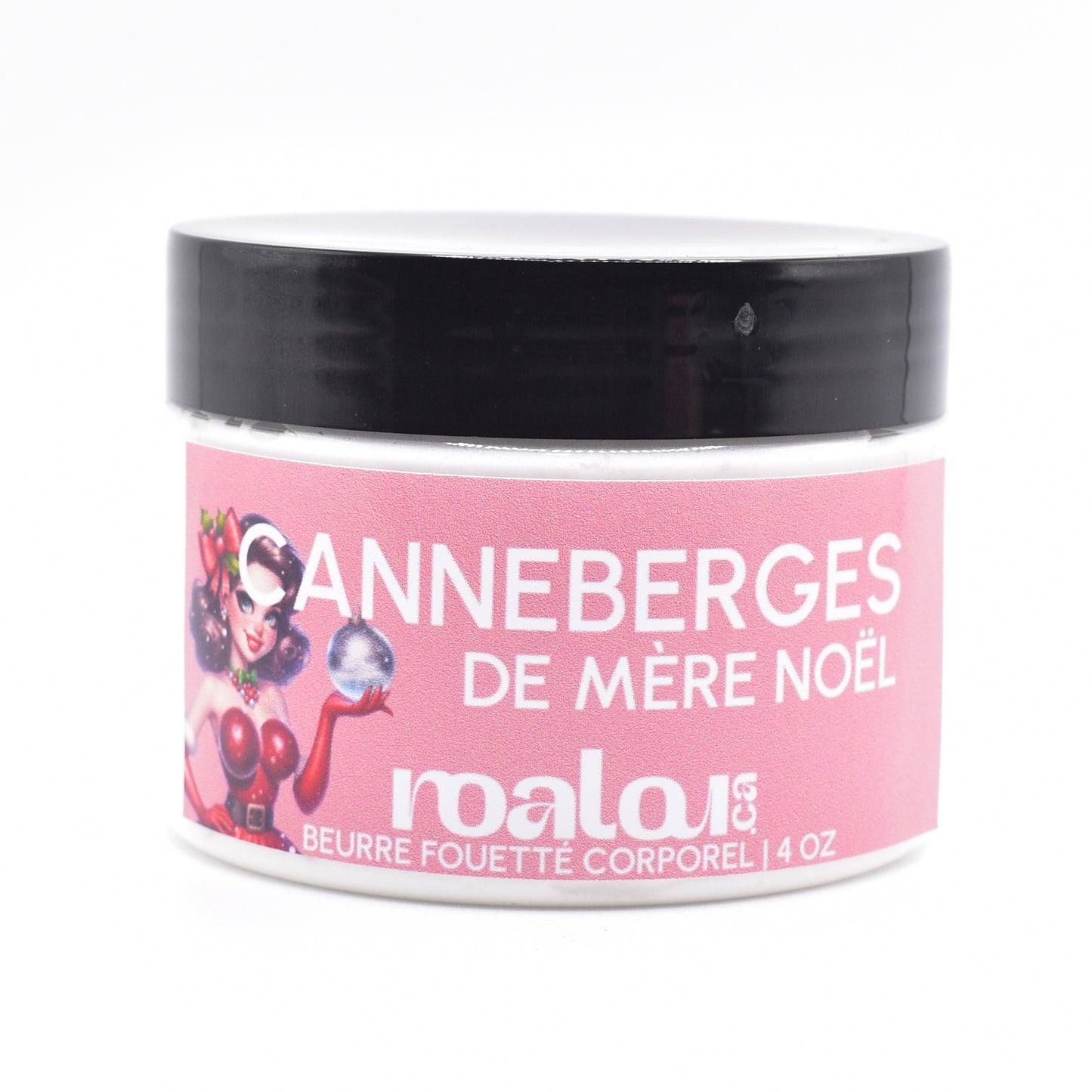 BEURRE CORPOREL FOUETTÉ | CANNEBERGES DE MÈRE NOËL