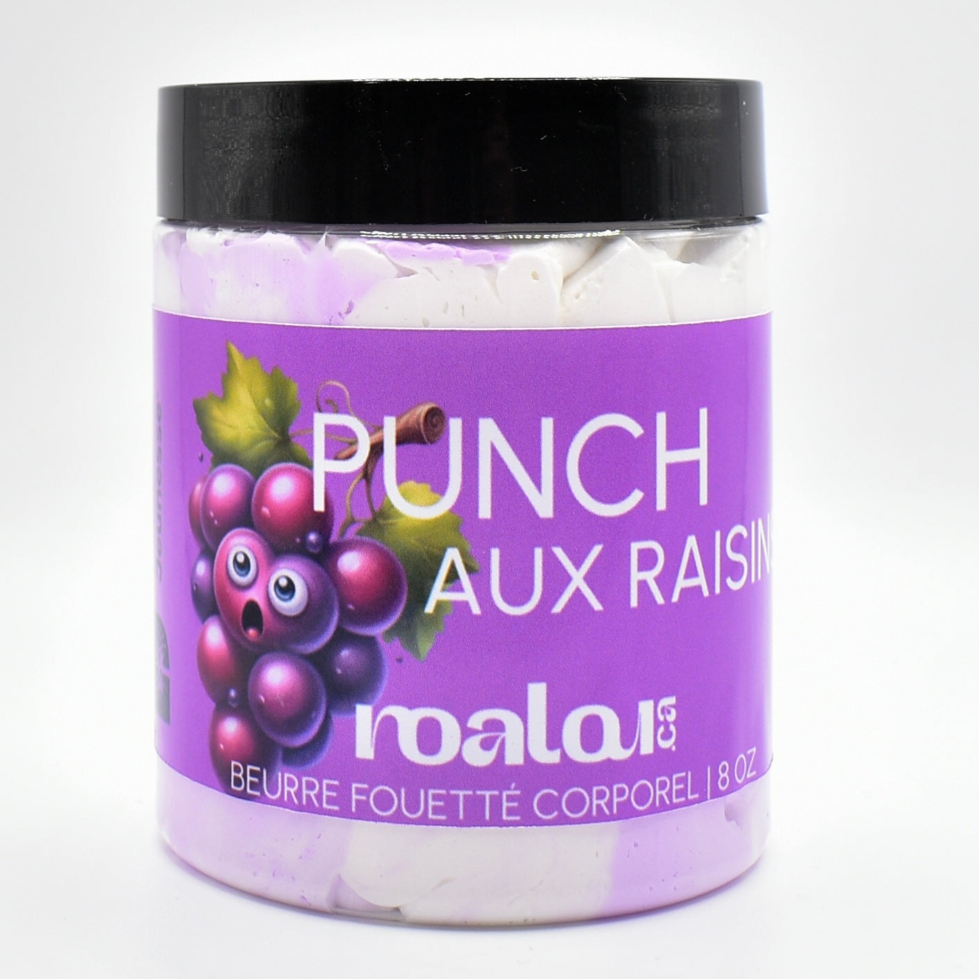BEURRE CORPOREL FOUETTÉ | PUNCH AUX RAISINS