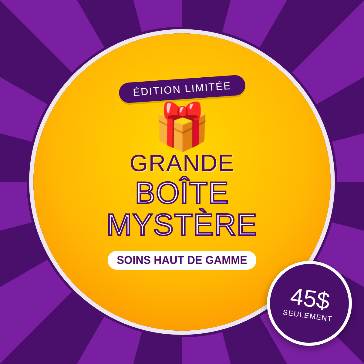 GRANDE BOÎTE MYSTÈRE