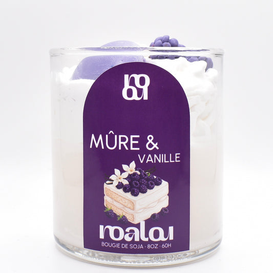 BOUGIES GOURMANDES | MÛRE & VANILLE