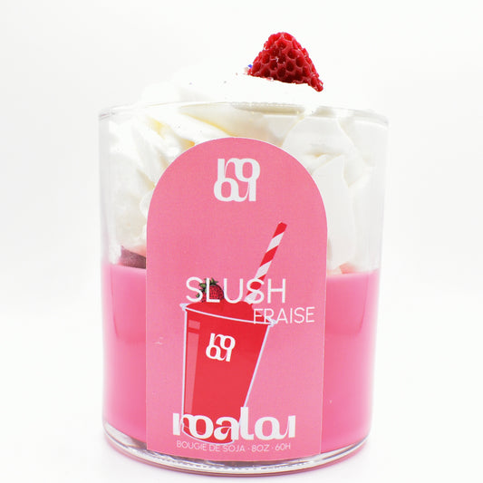 BOUGIES GOURMANDES | SLUSH FRAISE