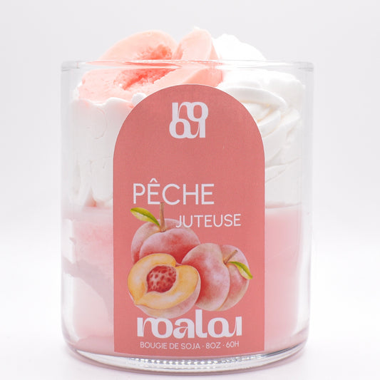 BOUGIES GOURMANDES | PÊCHE JUTEUSE