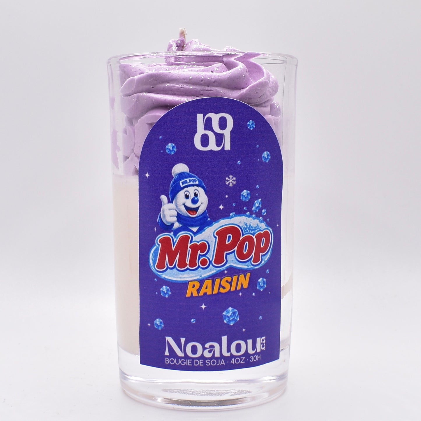 BOUGIES GOURMANDES | MR. POP RAISIN