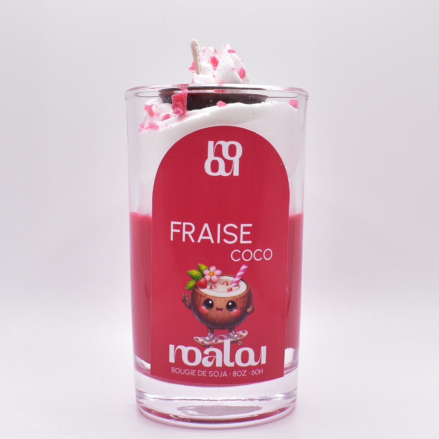 BOUGIES GOURMANDES | FRAISE COCO