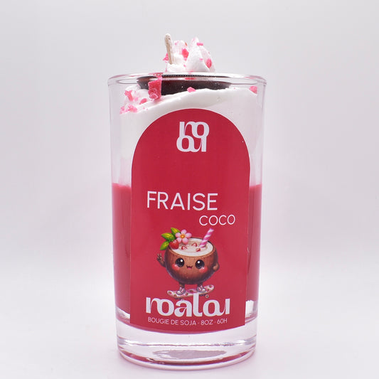 BOUGIES GOURMANDES | FRAISE COCO