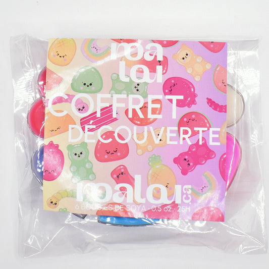 COFFRET DÉCOUVERTE | 6 BOUGIES 0,5 OZ