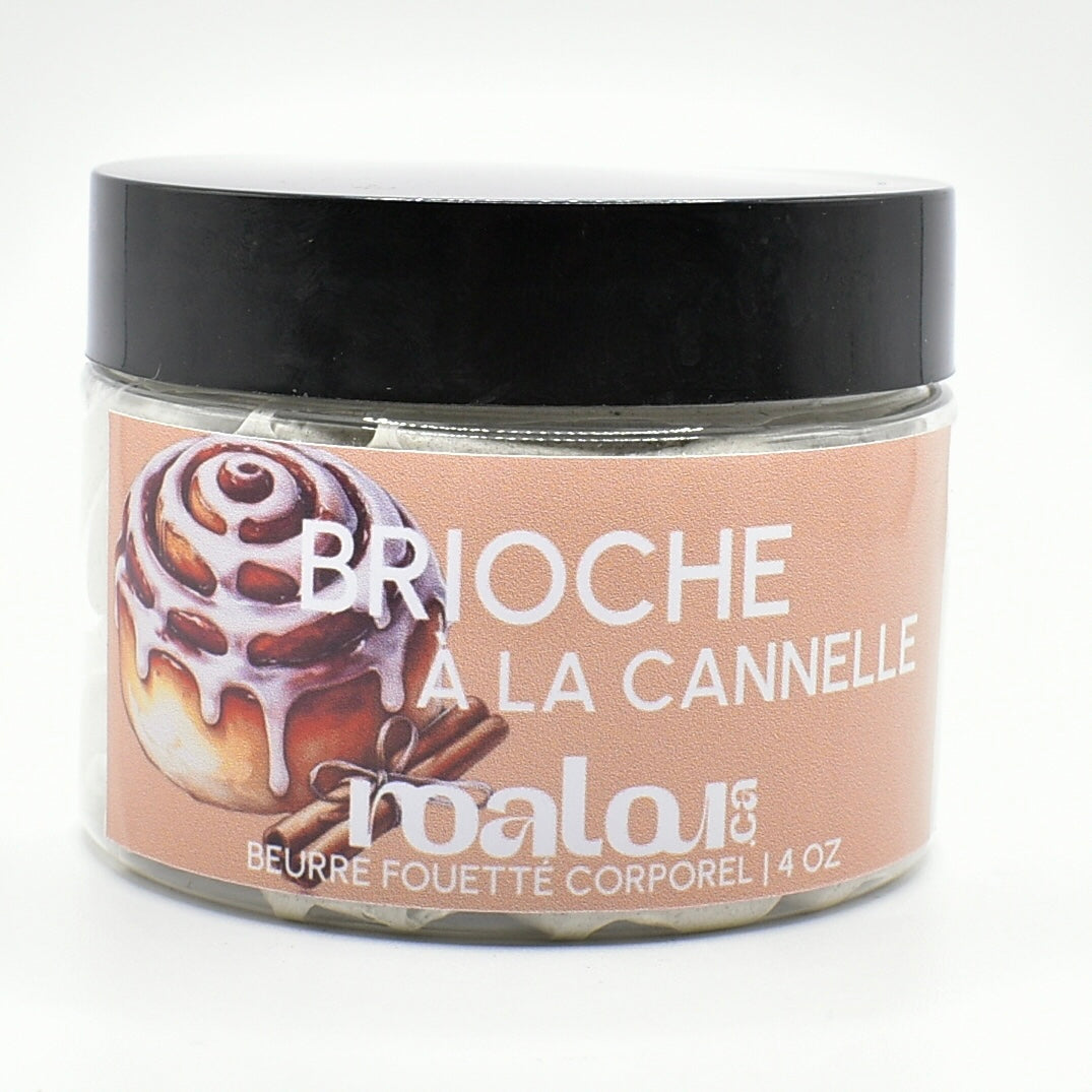 BEURRE CORPOREL FOUETTÉ | BRIOCHE À LA CANNELLE