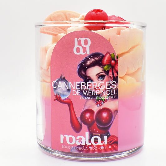 BOUGIE | CANNEBERGES DE MÈRE NOËL