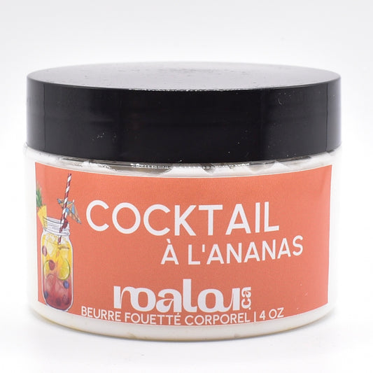 BEURRE CORPOREL FOUETTÉ | COCKTAIL À L`ANANAS