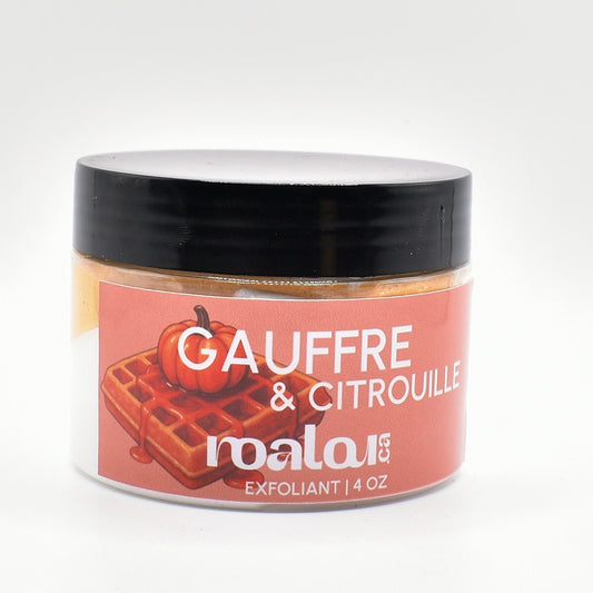EXFOLIANT MOUSSANT | GAUFFRE & CITROUILLE