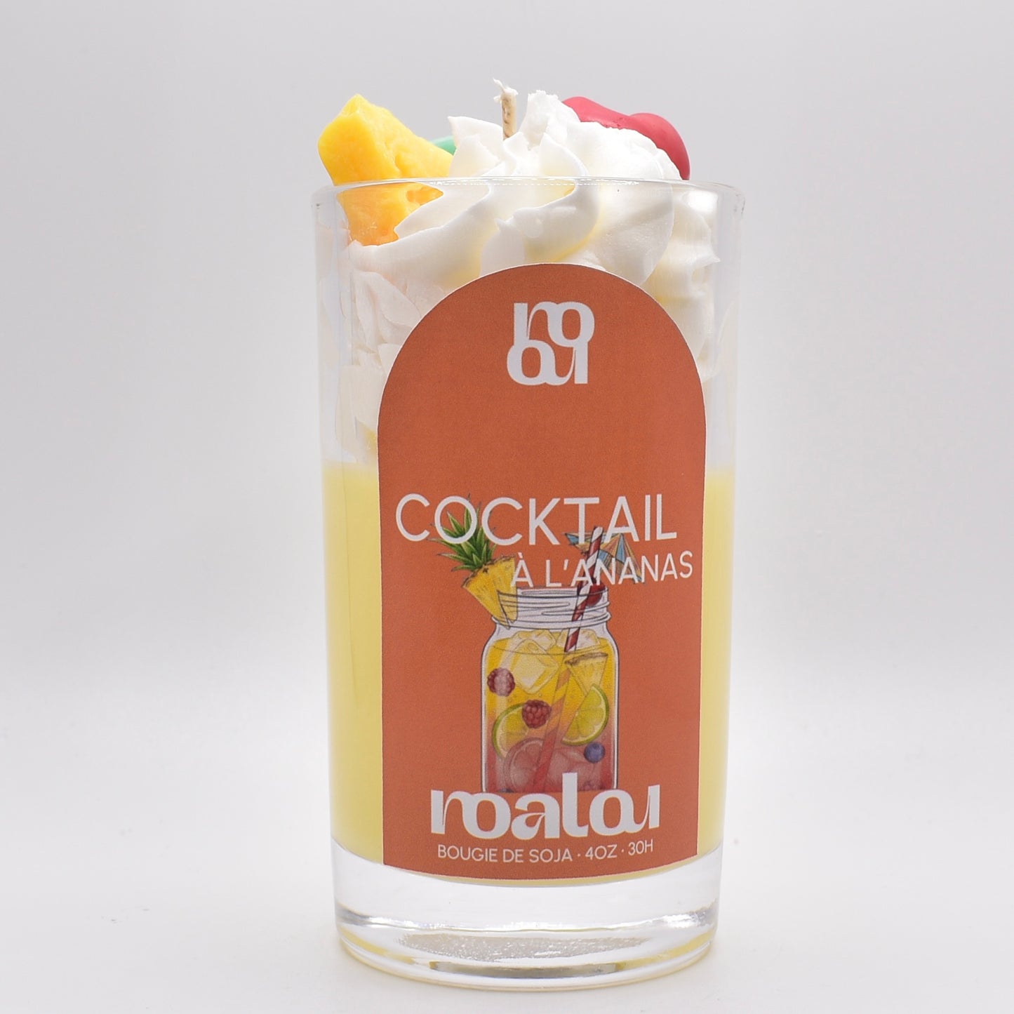BOUGIES GOURMANDES | COCKTAIL À L`ANANAS
