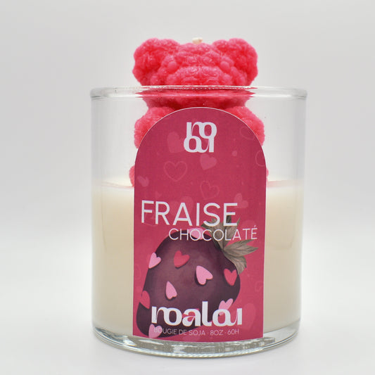 BOUGIE | FRAISE CHOCOLATÉ 🍫 🍓