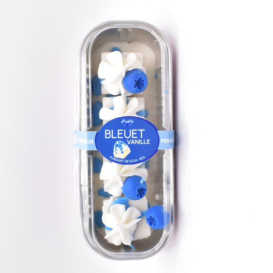 FONDANT GOURMAND | GÂTEAU VANILLE BLEUET