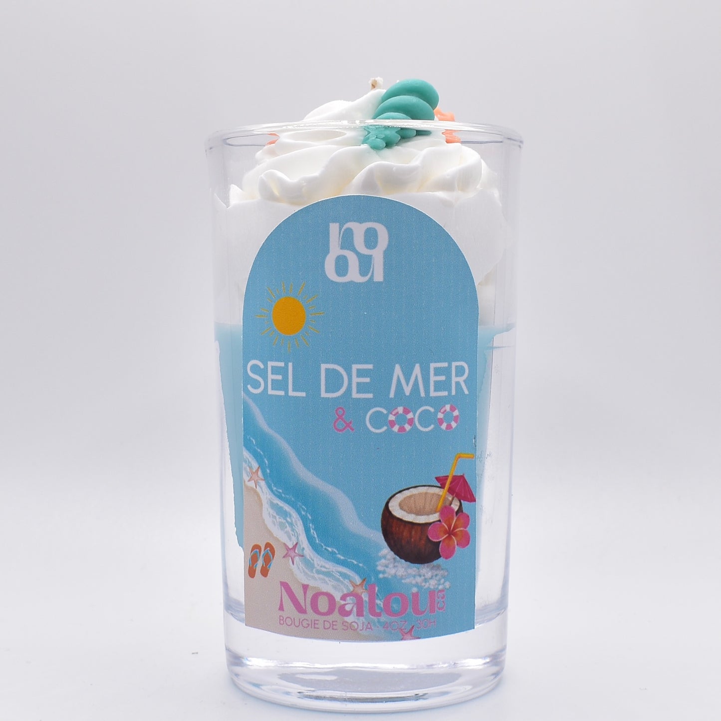 BOUGIES GOURMANDES | SEL DE MER & COCO