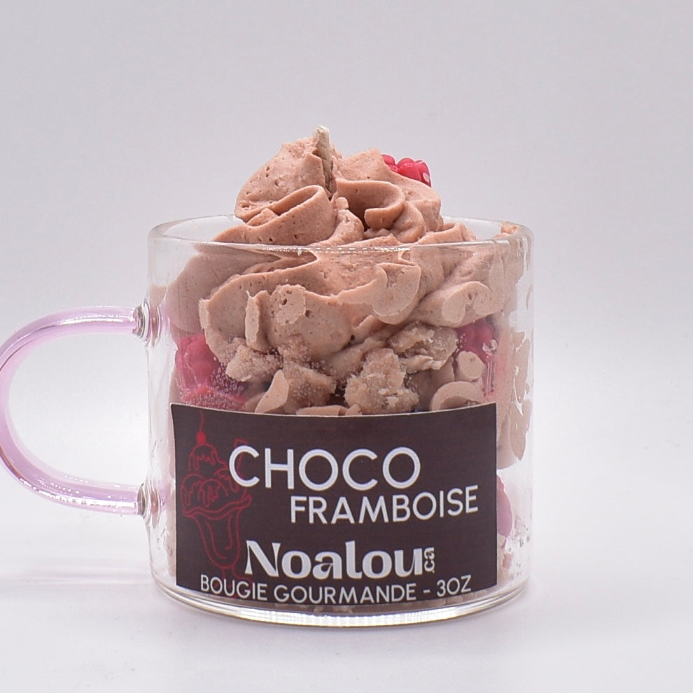 MINI BOUGIES GOURMANDES | CHOCOLAT FRAMBOISE