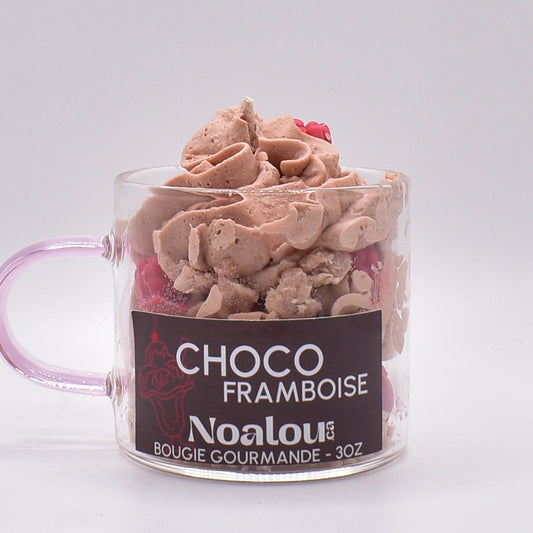 MINI BOUGIES GOURMANDES | CHOCOLAT FRAMBOISE