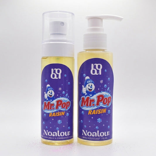 DUO MR. POP RAISIN | Bain Moussant + Brume