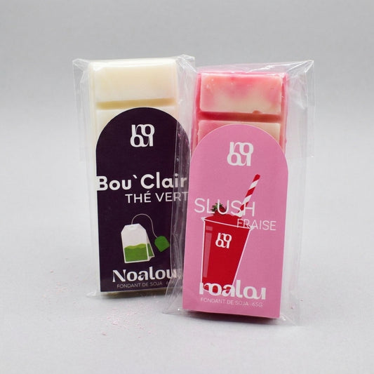 DUO FRAÎCHEUR-SUCRÉ | Slush Fraise + Bou'Clair Thé Vert